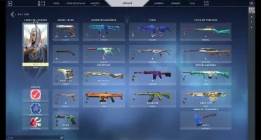 Conta Ouro 3 Nivel 57 com Skins Valorant