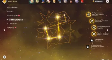 Genshin Impact Ar50 Navia C4 + Ning de Atlas e pits altos !