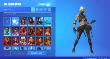 Conta Fortnite com 64 skins + Epic Games com 85 jogos