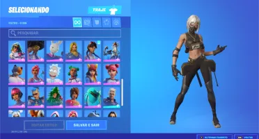 Conta Fortnite com 64 skins + Epic Games com 85 jogos