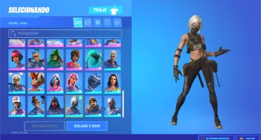 Conta Fortnite com 64 skins + Epic Games com 85 jogos