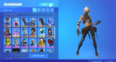Conta Fortnite com 64 skins + Epic Games com 85 jogos