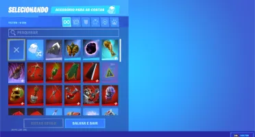 Conta Fortnite com 64 skins + Epic Games com 85 jogos