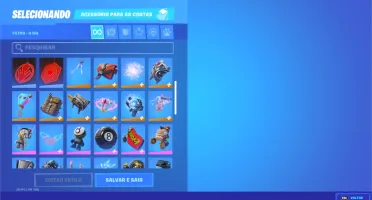 Conta Fortnite com 64 skins + Epic Games com 85 jogos