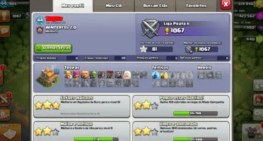 Vendo conta clash cv 7
