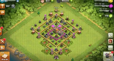 Vendo conta clash cv 7