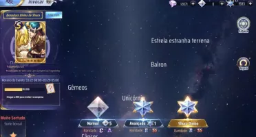 Saintseiya Awakening A-132 + Gemas Avançadas