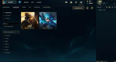 Conta League of Legends 30k de EA/78 skins/faltam 2 champs.
