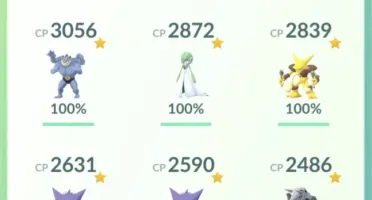 Conta Pokemon go nível 41 247 shinys, 70 100%, shinys 100%