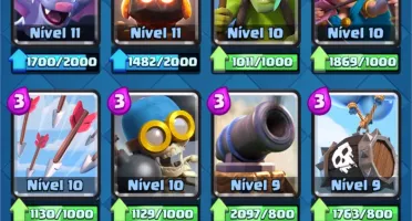 Conta Clash Royale lvl 12 com todas as cartas