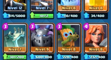 Conta Clash Royale lvl 12 com todas as cartas