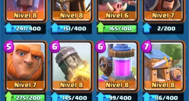 Conta Clash Royale lvl 12 com todas as cartas