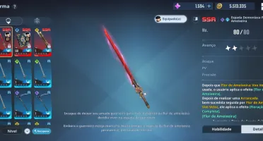 Conta Solo Leveling Lvl 51 - vários personagens SSR