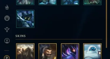 Conta de lol prata com skins