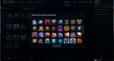 Conta league of legends plat2