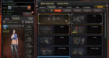 CF AL 5 estrelas 9 VIP's e MN's.