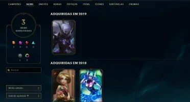 Vendo conta lvl 30 unranked League of legends
