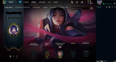 Vendo conta lvl 30 unranked League of legends