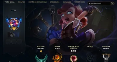 CONTA PLATINA 4 - VÁRIAS SKINS