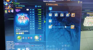 Conta NADMO Mid game serv(Alphamon) digis Legit