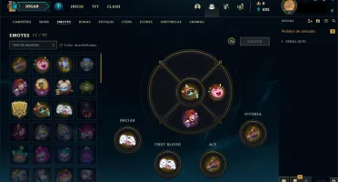 CONTA LEAGUE OF LEGENDS D1/MESTRE // 45 CAMPEÕES // MMR ALTO