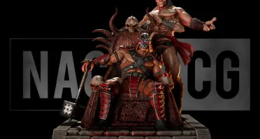 Shao Kahn and Goro Motal Kombat 3D STL