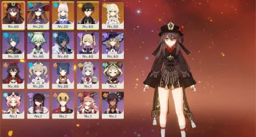 AR 32 HU TAO + ZHONGLI + KOKOMI + MONA C1