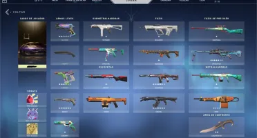 conta valorant varias skins compradas