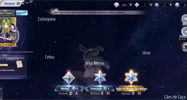Conta saint Seiya Awakening server A3 Draco