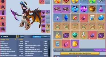 Conta Grand Chase Classic 700k+