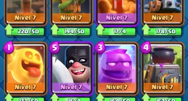 Clash Royale LVL 10, Cartas em lv 11 e outras para up.