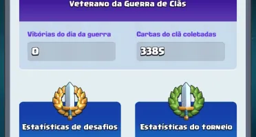 Clash Royale LVL 10, Cartas em lv 11 e outras para up.