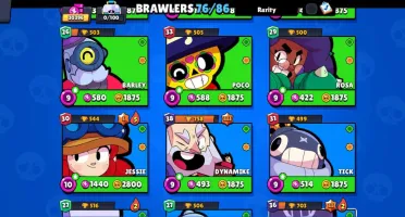 Conta Brawl Stars 30 mil troféus 32k de moedas