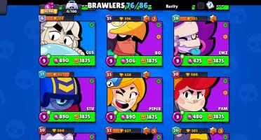 Conta Brawl Stars 30 mil troféus 32k de moedas
