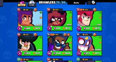Conta Brawl Stars 30 mil troféus 32k de moedas