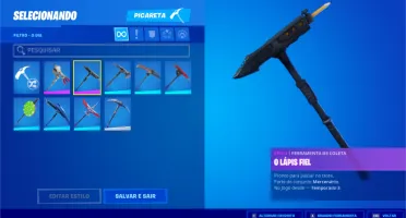 Conta Fortnite com Ceifador e Asa-Delta Tubarão
