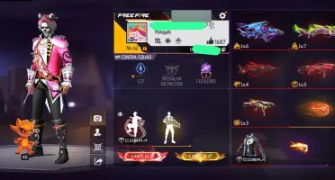 Vende-Se Conta Free Fire