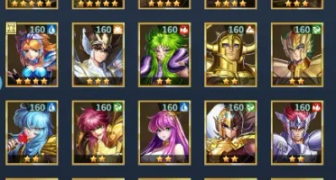 Conta Level 132 Saint Seiya Legends