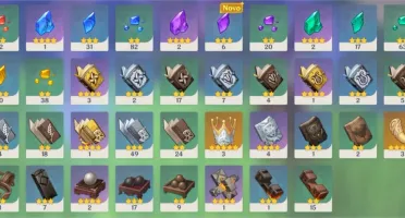 [NA] Conta Ar 53 7 pers 5* + 3 Armas 5* e XIAO