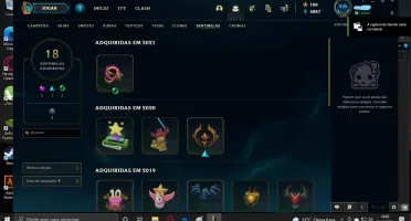 CONTA GOLD LEAGUE OF LEGENDS