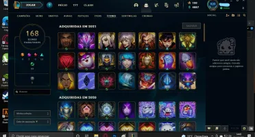 CONTA GOLD LEAGUE OF LEGENDS