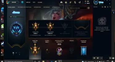 CONTA GOLD LEAGUE OF LEGENDS