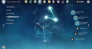 Ayaka C3, Baal, Kokomi, Mona, Qiqi e +