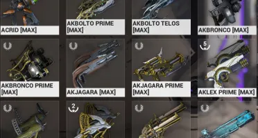 Conta Warframe PC MR 27 com 21k de platinas.