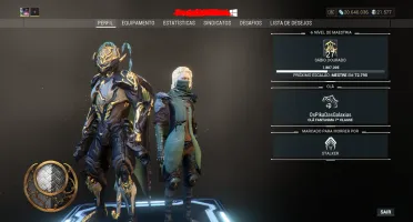 Conta Warframe PC MR 27 com 21k de platinas.