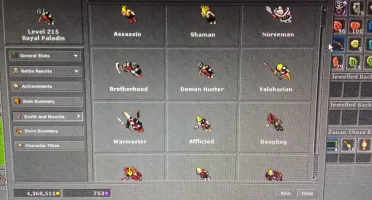 RP 200+ em Kalibra - char love