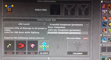 RP 200+ em Kalibra - char love