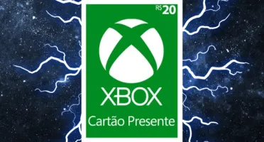 R$ 20 - Cartão-Presente Xbox envio rápido