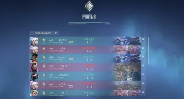 Conta de valorant sem skins prata 3