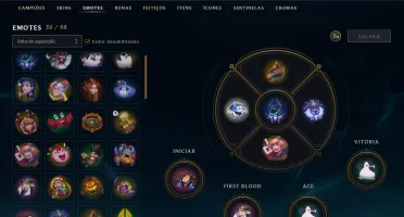 CONTA LEAGUE OF LEGENDS - DIAMANTE